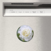 Rosa Iceberg:Round Magnet (Insitu (Vaatwasser))