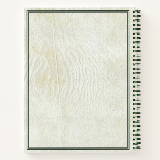 Rosa Indica Notitieboek (Achterkant)