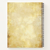 Rosa Indica -stijl Notitieboek (Achterkant)