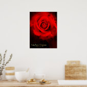 Rosa Ingrid Bergman:Poster Poster (Keuken)