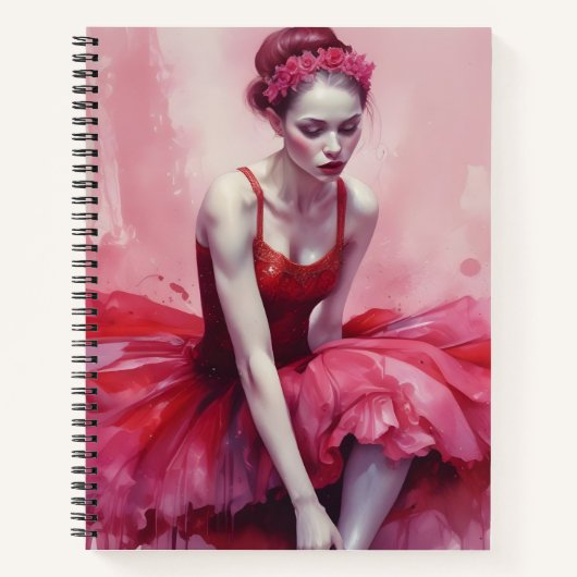 Rosa Intenso Notitieboek (Voorkant)