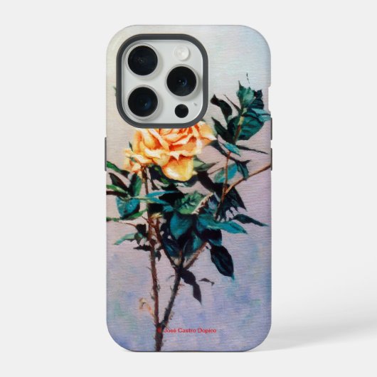 Rosa iPhone Hoesje (Achterkant)