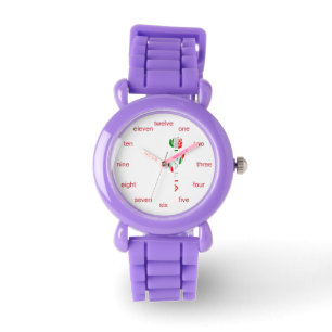 Rosa Italiaanse Vlag Italië Horloge