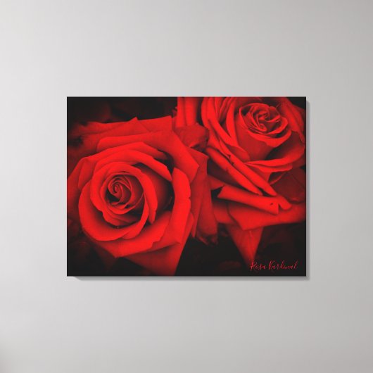 Rosa Kardinal:Canvas Print (Voorkant)