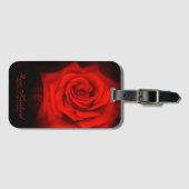 Rosa Kardinal [Luggage Tag] Bagagelabel (Voorkant (horizontaal))