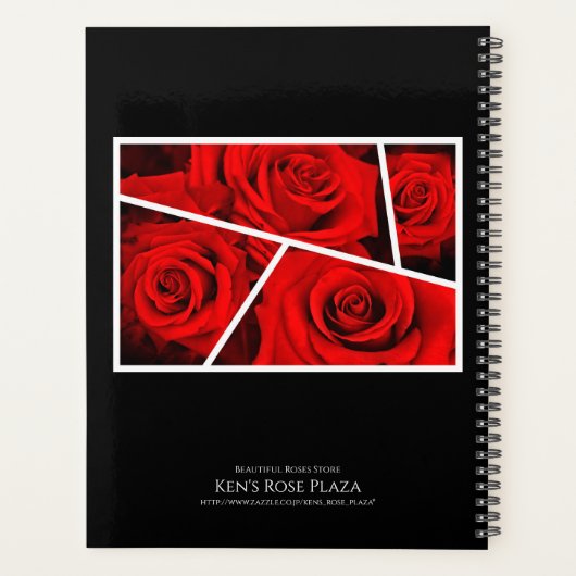 Rosa Kardinal Planner (Achterkant)