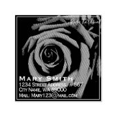 Rosa Kardinal Zelfinktende Stempel (Design)