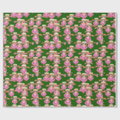 Rosa koeien cadeaupapier (Vlak)