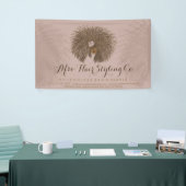 Rosa Krul Afro Kapsalon Spandoek (Beurs)