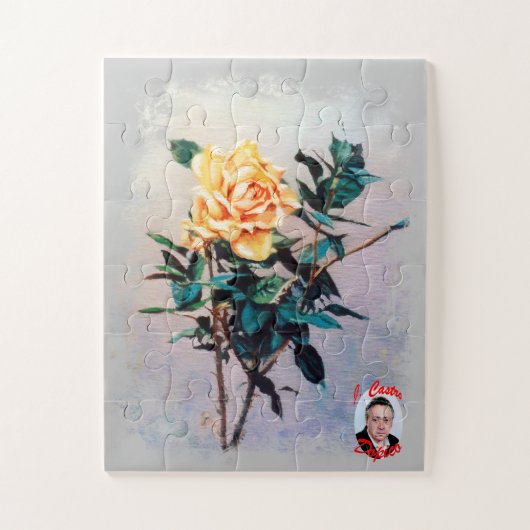 Rosa Legpuzzel (Verticaal)