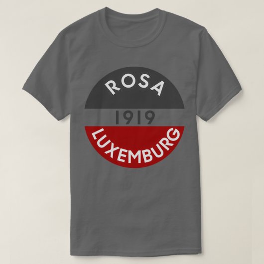 Rosa Luxemburg 1919 T-shirt (Design voorkant)