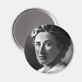 Rosa Luxemburg Magnet (Voorkant / Achterkant)