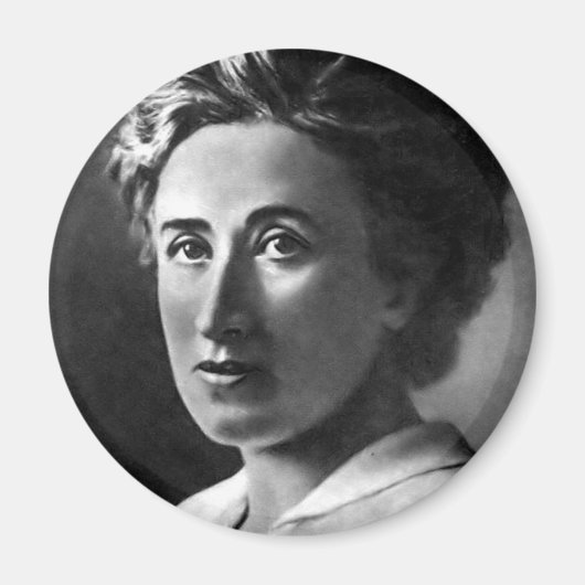 Rosa Luxemburg Magnet (Voorkant)
