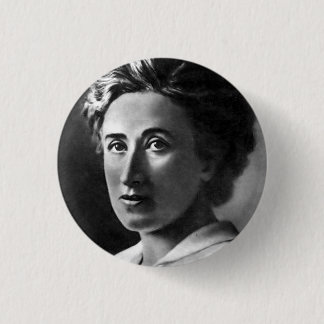 Rosa Luxemburg Pin Ronde Button 3,2 Cm