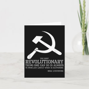 Rosa Luxemburg Quote - Socialist &amp; Communistis Kaart