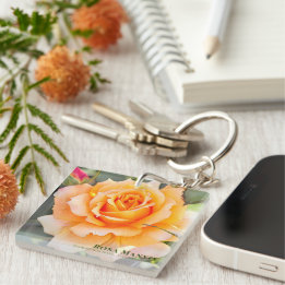 Rosa ‘Manyo’ [Acrylic Keychain] Sleutelhanger