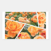 Rosa Manyo [Rectangle Seal] Rechthoekige Sticker (Voorkant)