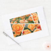 Rosa Manyo [Rectangle Seal] Rechthoekige Sticker (Envelop)