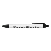 Rosa-Maria Kugelschreiber Zwarte Inkt Pen (Bovenkant)