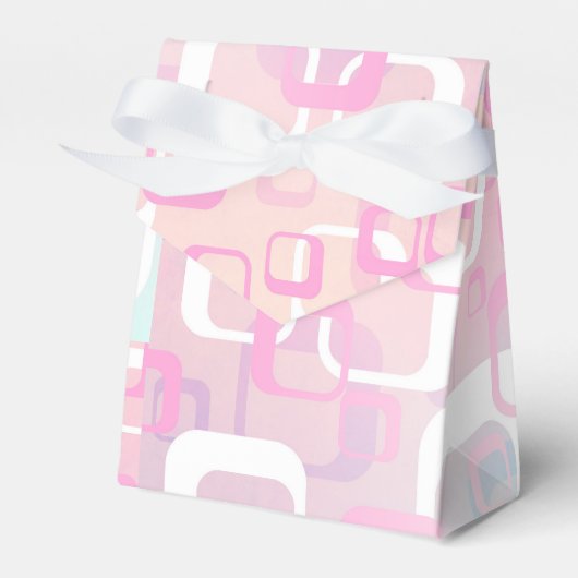 Rosa MidCentury Modern Bedankdoosjes (Voorkant Zijde)