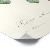 Rosa Mollissima uit 'Les Rozen' Poster (Hoek)