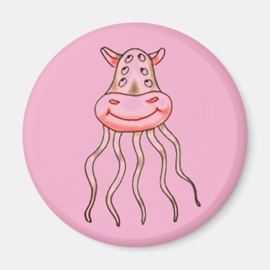 Rosa Monster Magneet (Voorkant)