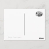 Rosa Mrs. Iris Clow Briefkaart (Achterkant)