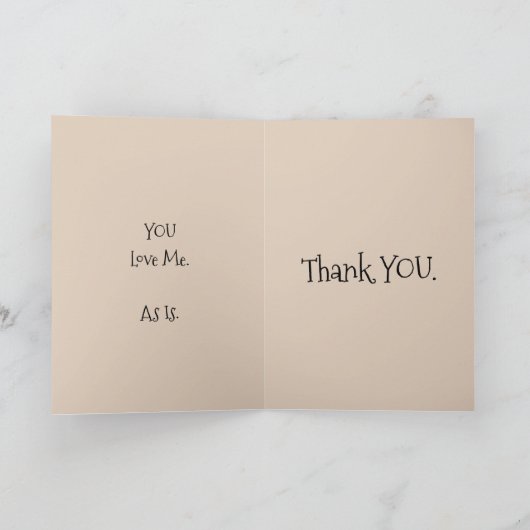 * Rosa Noir, bedankt dat je van me houdt. Zoals he Feestdagen Kaart (Binnen)