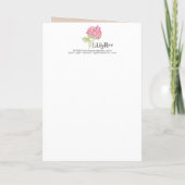 * Rosa Noir, bedankt dat je van me houdt. Zoals he Feestdagen Kaart (Achterkant)