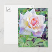 Rosa Ophelia [Postcard] Briefkaart (Voorkant / Achterkant)
