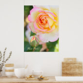 Rosa Peace [Waarde Poster Papier] (Keuken)