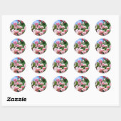 Rosa Pierre de Ronsard [Round Seal] ラウンドシール Ronde Sticker (Vel)
