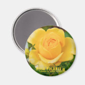 Rosa Polaris α [Round Magnet] Magneet (Voorkant / Achterkant)
