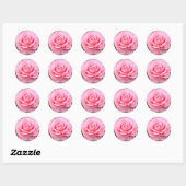 Rosa Queen Elizabeth [Round Seal] ラウンドシール Ronde Sticker (Vel)