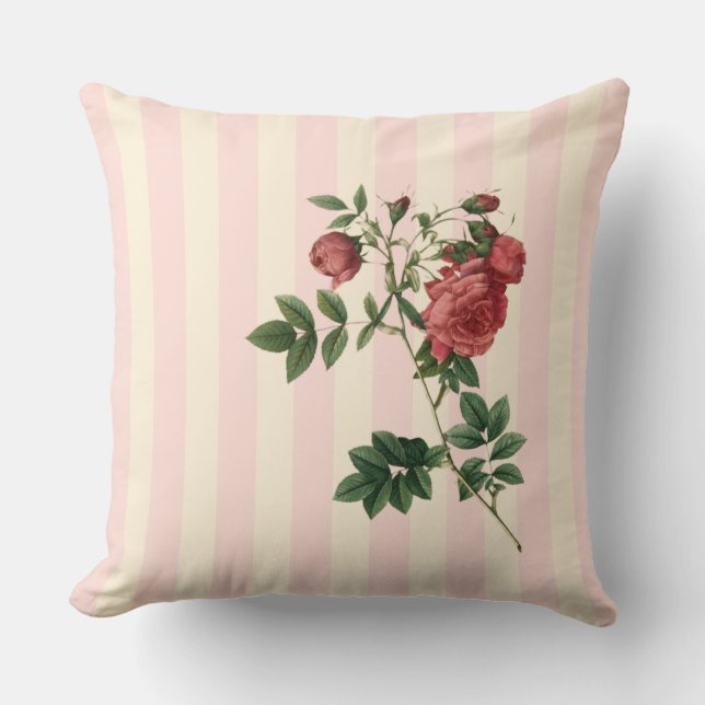  'Rosa Rapa' Botanisch Sierkussen (Voorkant)