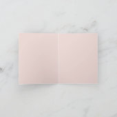 Rosa Rode Kersen Schattige Egel Kaart (Binnen)