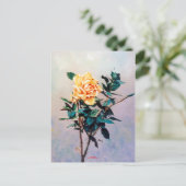Rosa/Roos Briefkaart (Staand voorkant)