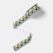 Rosa/Roos Grosgrain Lint (Achterkant)