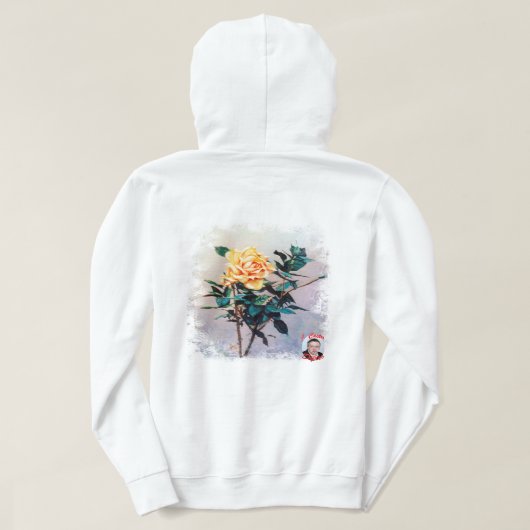 Rosa/Roos Hoodie (Design achterkant)