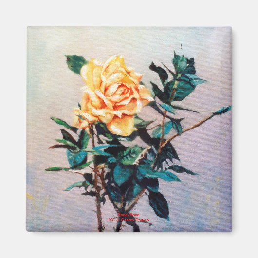 Rosa/Roos Magneet (Voorkant)