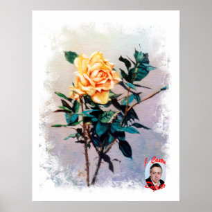 Rosa/Roos Poster