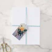 Rosa/Rose Cadeaulabel (Met Touw)