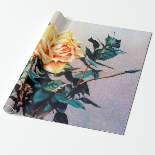 Rosa/Rose Cadeaupapier (Uitgerold)