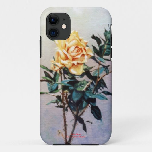 Rosa/Rose Case-Mate iPhone Case (Achterkant)