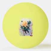Rosa/Rose Pingpongbal (Achterkant)