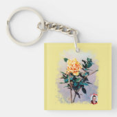 Rosa/Rose Sleutelhanger (Voorkant)