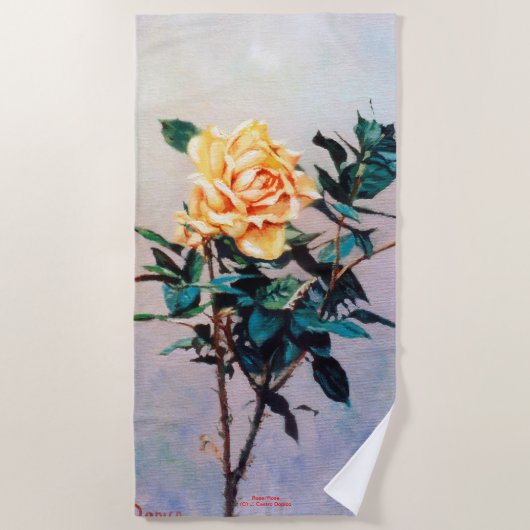 Rosa/Rose Strandlaken (Voorkant)