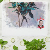 Rosa/Rose Theedoek (Gevouwen)