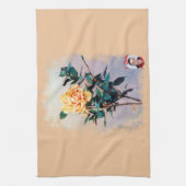 Rosa/Rose Theedoek (Verticaal)