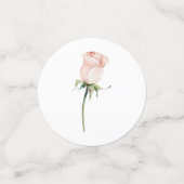 Rosa Rozen Bruilochtijd Bruidsboeket Confetti (Kleine voorkant)